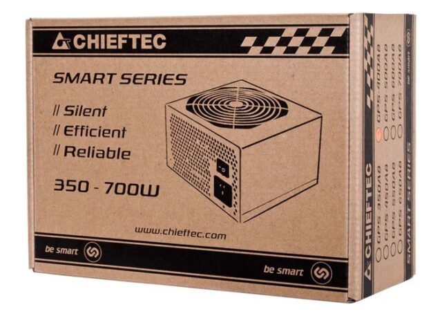 Chieftec Smart GPS-500A8 power supply unit 500 W 20+4 pin ATX ATX Black - imagine 6