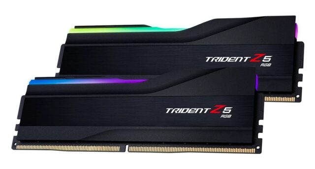 G.Skill Trident Z5 RGB F5-6000J3444F64GX2-TZ5RK memory module 128 GB 2 x 64 GB DDR5 5600 MT/s - imagine 5