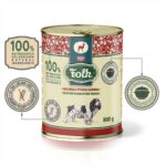 FOLK Mazurska pyszna sarnina mokra karma dla psów 800g - imagine 2