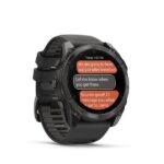 Garmin Fenix 8 3.56 cm (1.4 ) AMOLED 51 mm Digital 454 x 454 pixels Touchscreen Titanium Wi-Fi GPS (satellite) - imagine 6