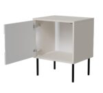 Cama Bedside cabinet  2 pcs. INSERTO 50x40x61.5 cashmere + LED - imagine 3