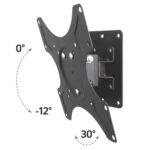Techly 19-37  Wall Bracket for LED LCD TV Tilt 1 Swivel Black  ICA-LCD 2900B - imagine 5