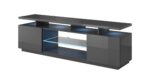 RTV EVA cabinet 180x40x56 graphite/gloss