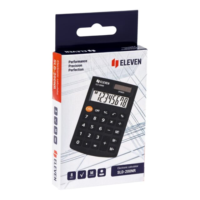 Eleven SLD-200NR pocket calculator - imagine 7