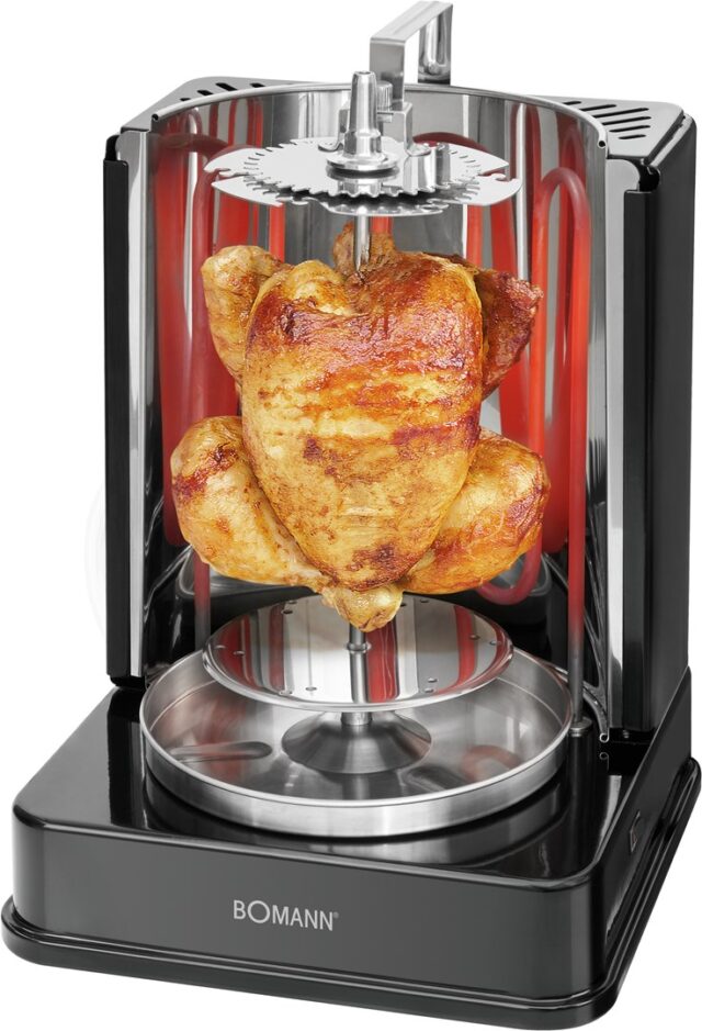 Bomann DVG 3006 CB Grill Tabletop Electric 1400 W - imagine 2