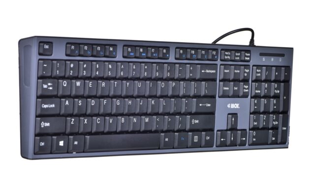 iBox IKMS606 keyboard Mouse included Home USB QWERTY UK English Black - imagine 3