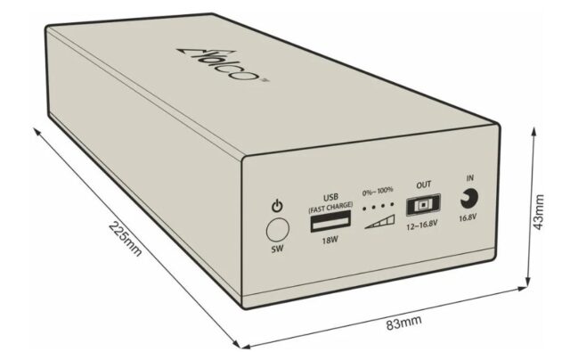 External battery powerbank for Yolco CSX5 refrigerators - imagine 4