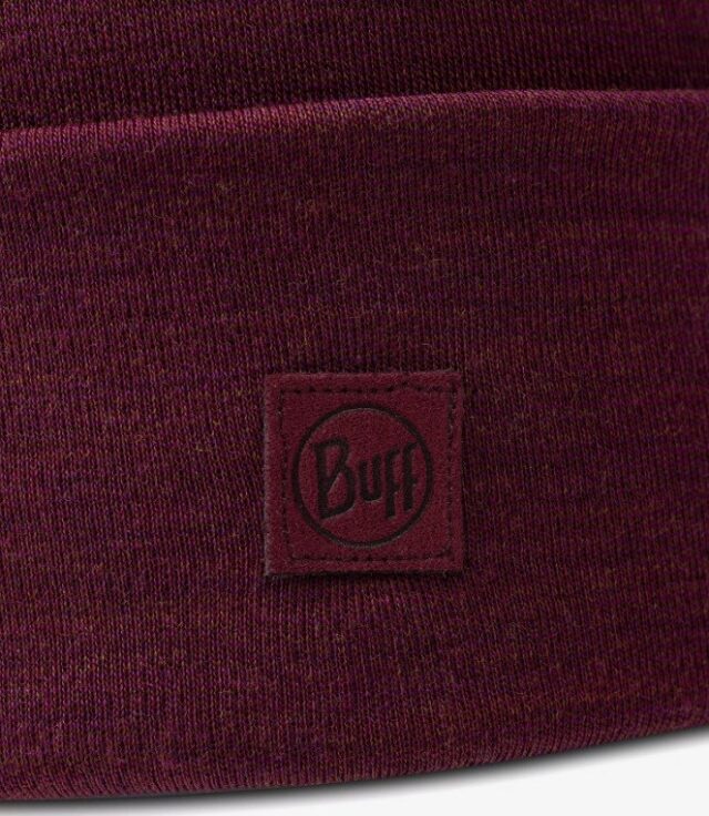 Buff Heavyweight Merino Wool Hat Hat Red - imagine 2