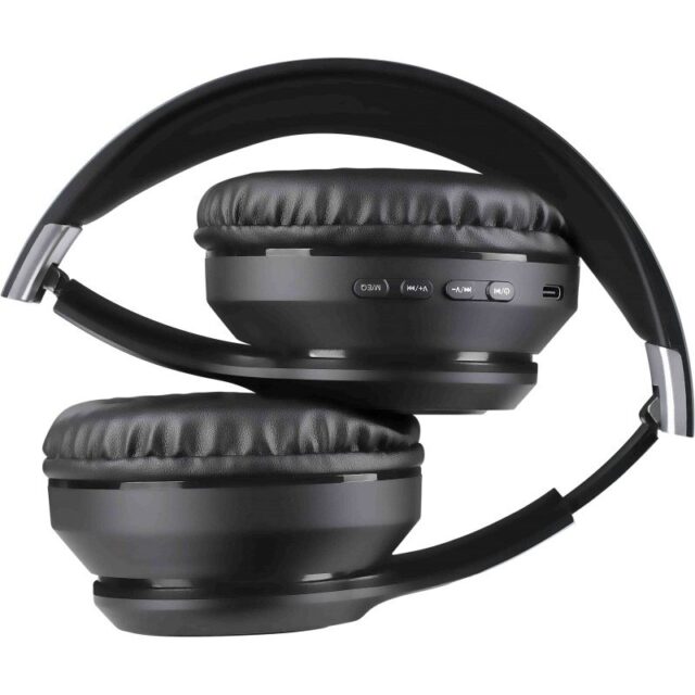 HEADPHONES DEFENDER BLUETOOTH FREEMOTION B571 BLACK LED - imagine 4