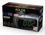 Adler AD 1121 radio Clock Analog & digital Black - imagine 3