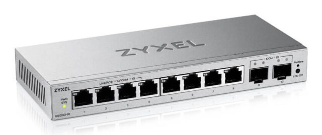 Zyxel GS1200-10v3 Managed L2 Gigabit Ethernet (10/100/1000) Desktop Grey - imagine 2