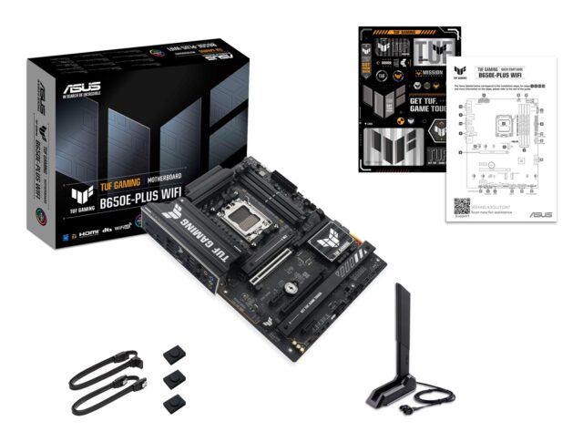ASUS TUF GAMING B650E-PLUS WIFI AMD B650 Socket AM5 ATX - imagine 11