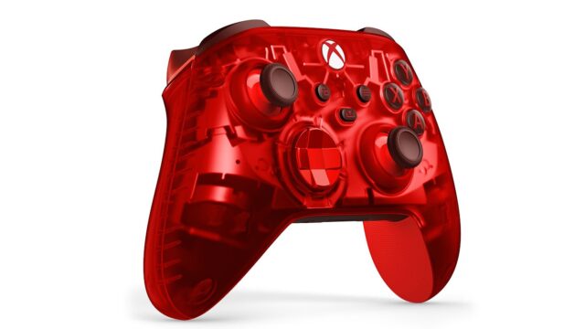 Microsoft Xbox Wireless Controller – Pulse Cipher Special Edition Red Bluetooth Gamepad Analogue / Digital Xbox Series S  Android  Xbox Series X  iOS  PC - imagine 2