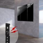 Maclean ultra flat wall mount for TV  40-85   max VESA 600x400  load up to 80kg  MC-123