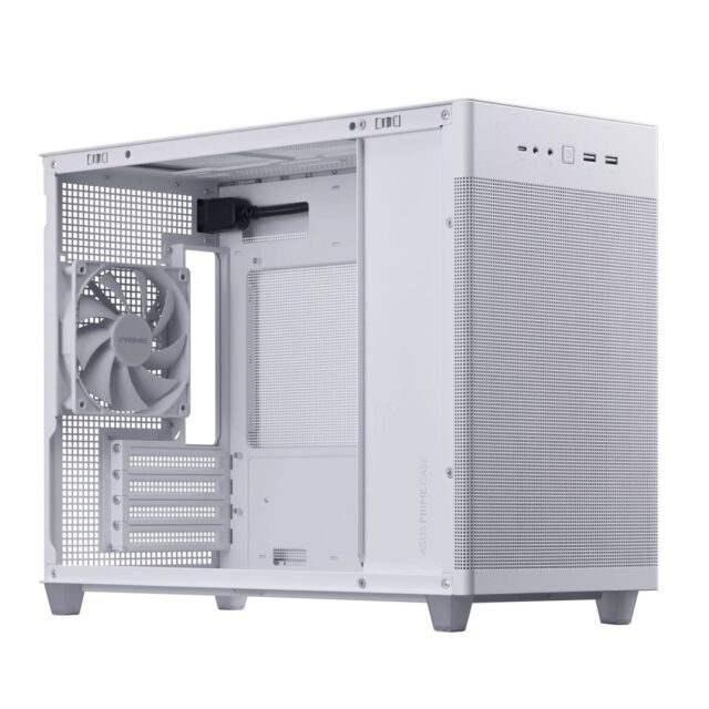 ASUS Prime AP201 MicroATX Mini Tower White - imagine 6