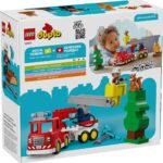 LEGO DUPLO TOWN 10473 Wóz strażacki z wężem i strażakiem - imagine 2