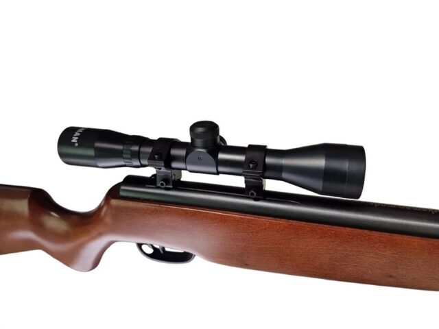 BEEMAN COMMANDER 1517 PCP 4.5mm 12-shot air rifle. +luneta 4x32 up to 17J - imagine 5