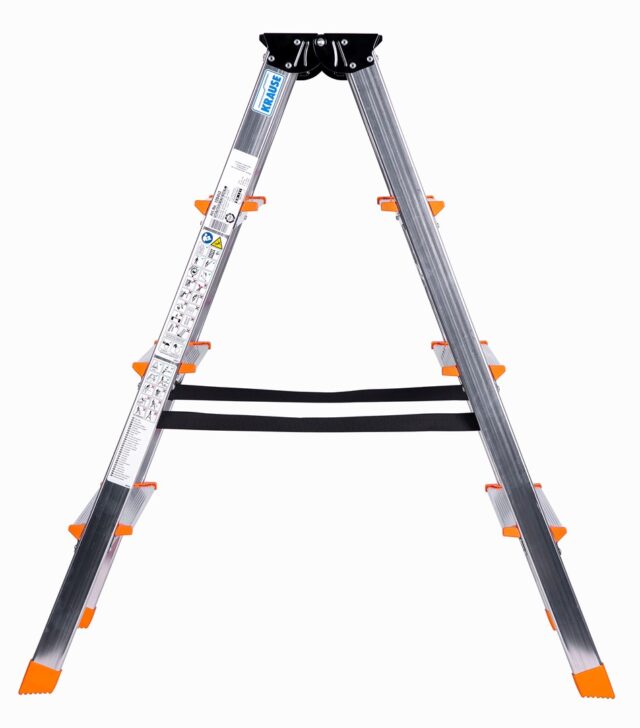 Krause Dopplo double-sided step ladder silver - imagine 4