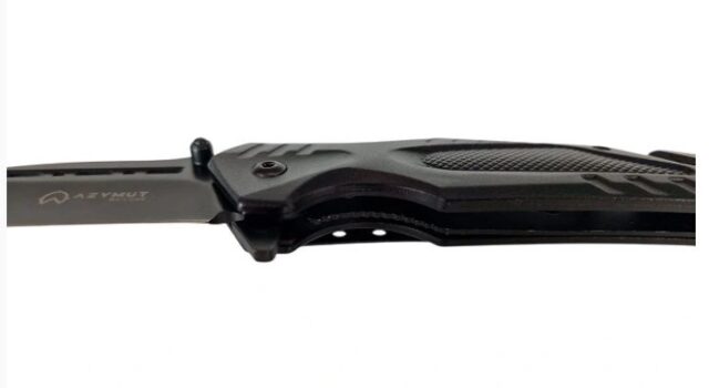 AZYMUT Rescue knife +belt cutter +glass breaker +case - imagine 8