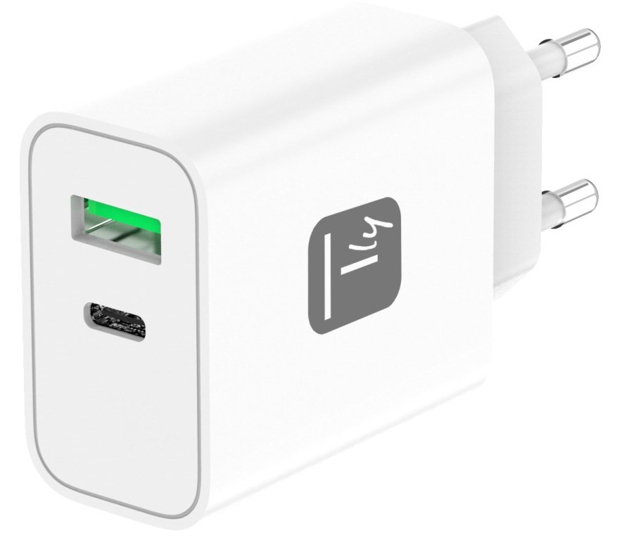 cps-a3a9a831e5e86dd3d25ea7ac8db4bdbb-2026-01-18-18-25-03 Techly IPW-USB-30WACG mobile device charger Universal White AC Fast charging Indoor - imagine 1