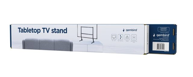 Gembird TVS-D90F-01 Tabletop TV stand  45  - 90   black - imagine 8