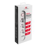 MACLEAN POWER STRIP  3 SOCKET EXTENSION MCE394 W - imagine 7