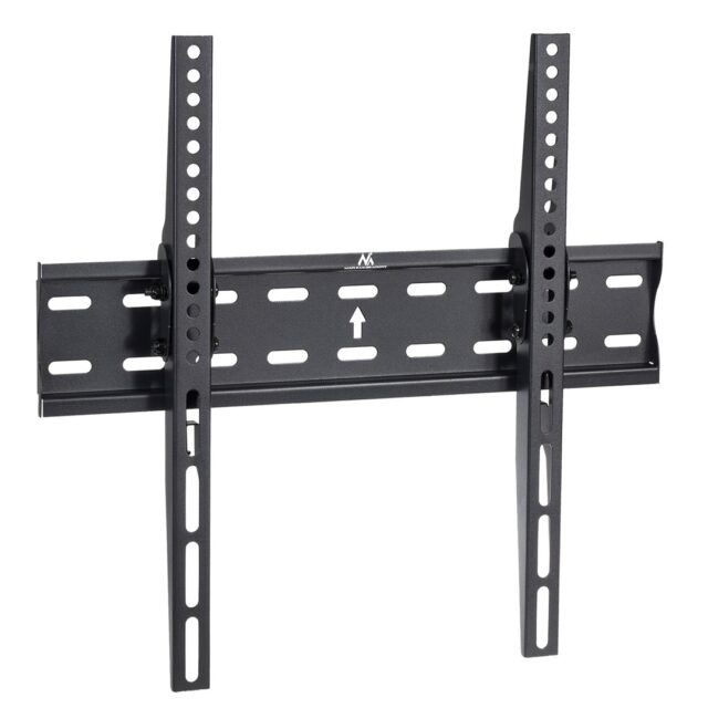 MACLEAN BRACKETS MC-862 Original Extra Sturdy Adjustable Easy Installation TV Bracket 26-55  40kg Universal Black max Vesa 400x400 - imagine 4