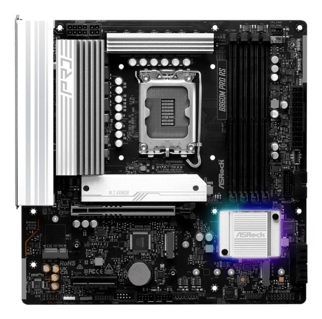 Asrock B860M Pro RS Intel B860 LGA 1851 (Socket V1) micro ATX - imagine 3