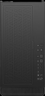 MSI MPG VELOX 100P AIRFLOW Mid Tower Gaming Computer Case 'Black  3x 120mm Fan + 1x 120mm ARGB Fan  ARGB light strip  USB Type-C  1x Tempered Glass  Center  E-ATX  ATX  mATX  mini-ITX' - imagine 2