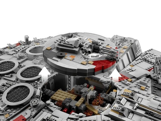 LEGO STAR WARS 75192 MILLENNIUM FALCON - imagine 8