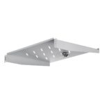 Lanberg shelf for 19  racks universal 1U AK-1008-S - imagine 3