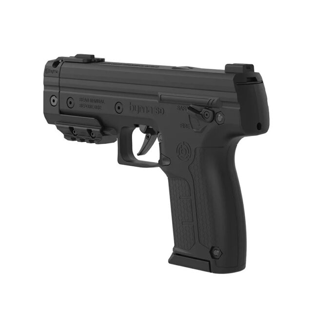 Pistol for rubber and pepper bullets BYRNA SD XL BLACK cal.68 CO2 12 g Black (SX68300-BLK-XL) - imagine 7
