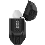 Spigen Tough Armor MAG AirPods Pro 1/2 Magsafe black ACS05480 - imagine 2