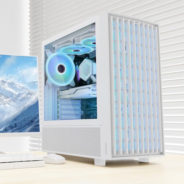 MODECOM  BREEZE ARGB Flow MIDI USB 3.0 X 2 CYPE-C computer case - imagine 4