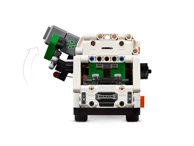LEGO TECHNIC 42167 MACK LR ELECTRIC GARBAGE TRUCK - imagine 7