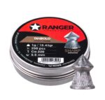 5.5 mm RANGER Diabolo Professional Sharp Grooved Point 250 pellets - imagine 5