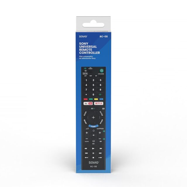 Savio RC-08 remote control TV Press buttons - imagine 4