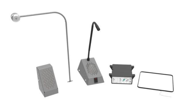 Contacta STS-K058 - Intercom system with bent  screen-mounted microphone - imagine 3