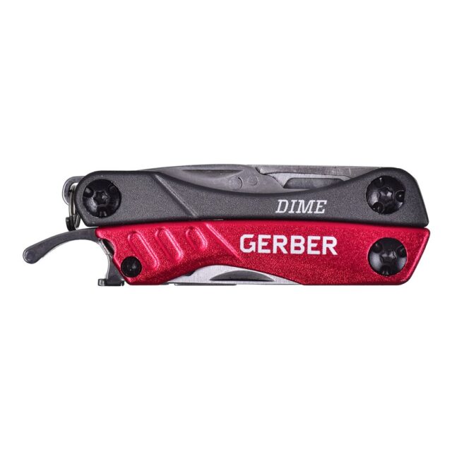 Multitool GERBER Dime Multi-Tool Red - imagine 3