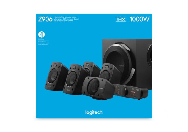 Logitech Surround Sound Speakers Z906 - imagine 16