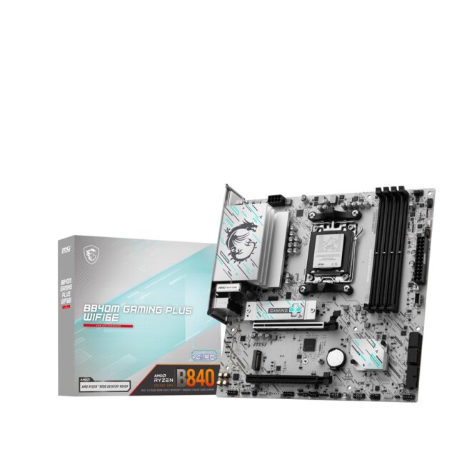 MSI B840M GAMING PLUS WIFI6E motherboard AMD B840 Socket AM5 micro ATX - imagine 7