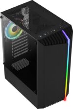 Computer case Aerocool Bionic Midi Tower Black - imagine 16