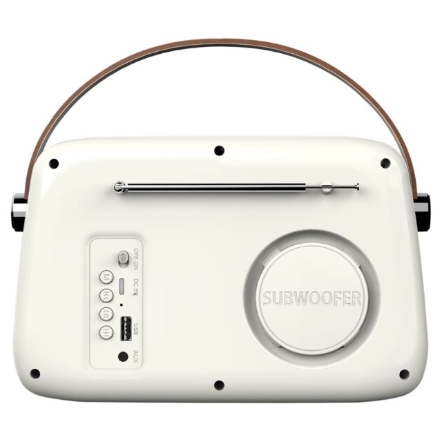 SAVIO RS-02 Portable Radio  white - imagine 5