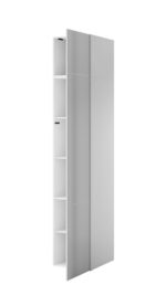 Wardrobe PAFOS 1D BASE 45x55 5x45 white matt - imagine 4