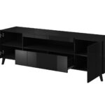 Cama TV stand REJA black gloss/black gloss