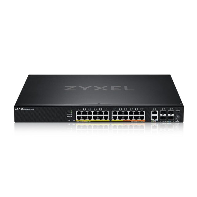 Zyxel XGS2220-30HP Managed L3 Gigabit Ethernet (10/100/1000) Power over Ethernet (PoE) Black - imagine 5