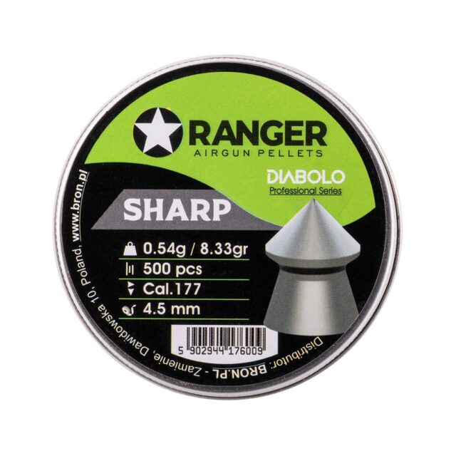4.5 mm RANGER Diabolo Professional Sharp Point 500 pellets - imagine 2