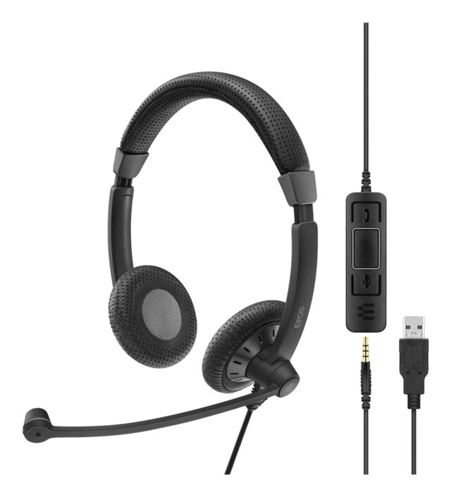 EPOS | SENNHEISER IMPACT SC 75 USB MS Headset Wired Headband Calls/Music USB Type-A Black - imagine 17