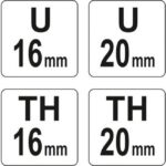 Yato YT-21735 Crimping tool Black Red