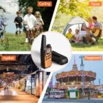 Walkie-Talkie Baofeng BF-T25E Orange  2 pieces - imagine 8